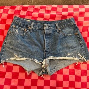 Women's Blue Jeans shorts Levi’s